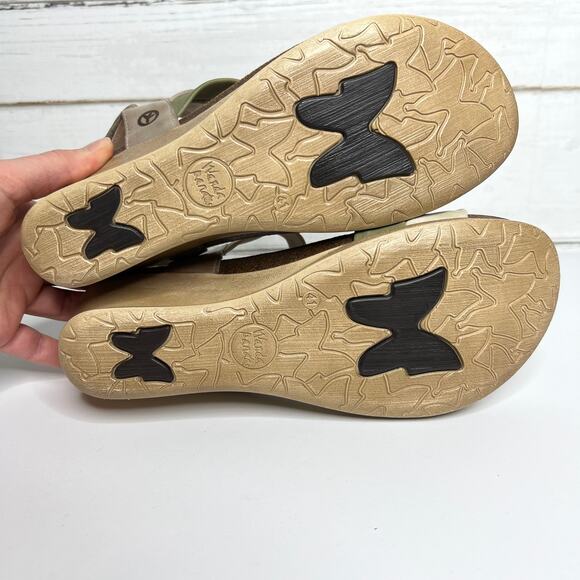 Wanda Panda Meryl Talco Tierra Wedge Sandals Shoe Size 41 - Picture 7 of 8